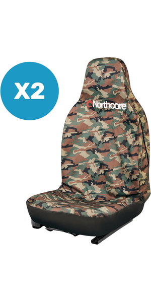 2026 Northcore Waterproof Car Seat Cover Bundle NWCSCC - Camo